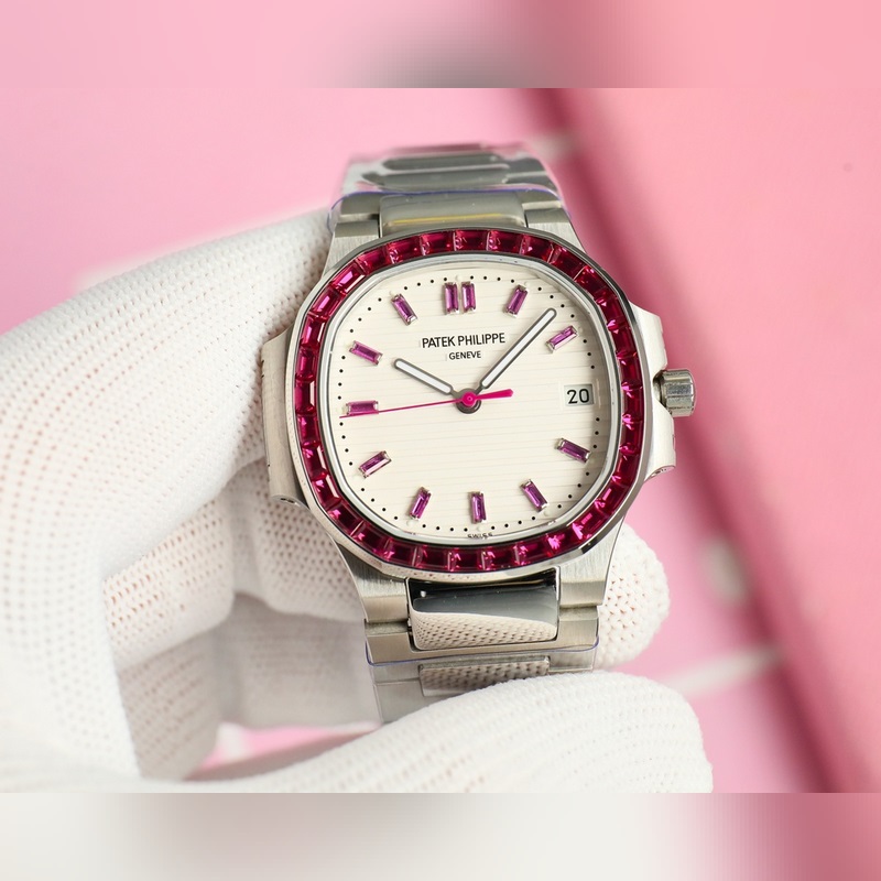 Patek Philippe Nautilus GR Factory 2025 Hidden Model Women's Replica Watch-2