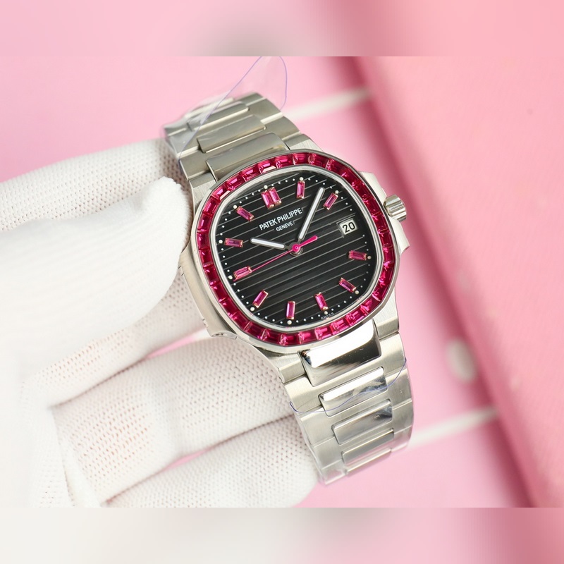 Patek Philippe Nautilus GR Factory 2025 Hidden Model Women's Replica Watch-3