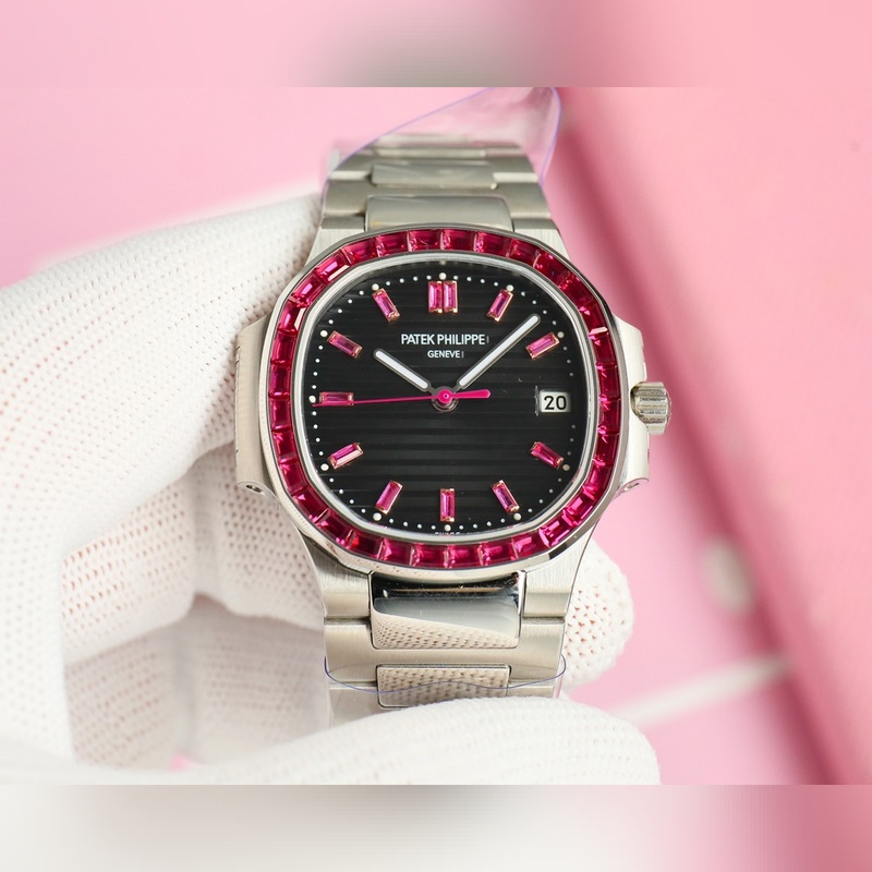 Patek Philippe Nautilus GR Factory 2025 Hidden Model Women's Replica Watch-4