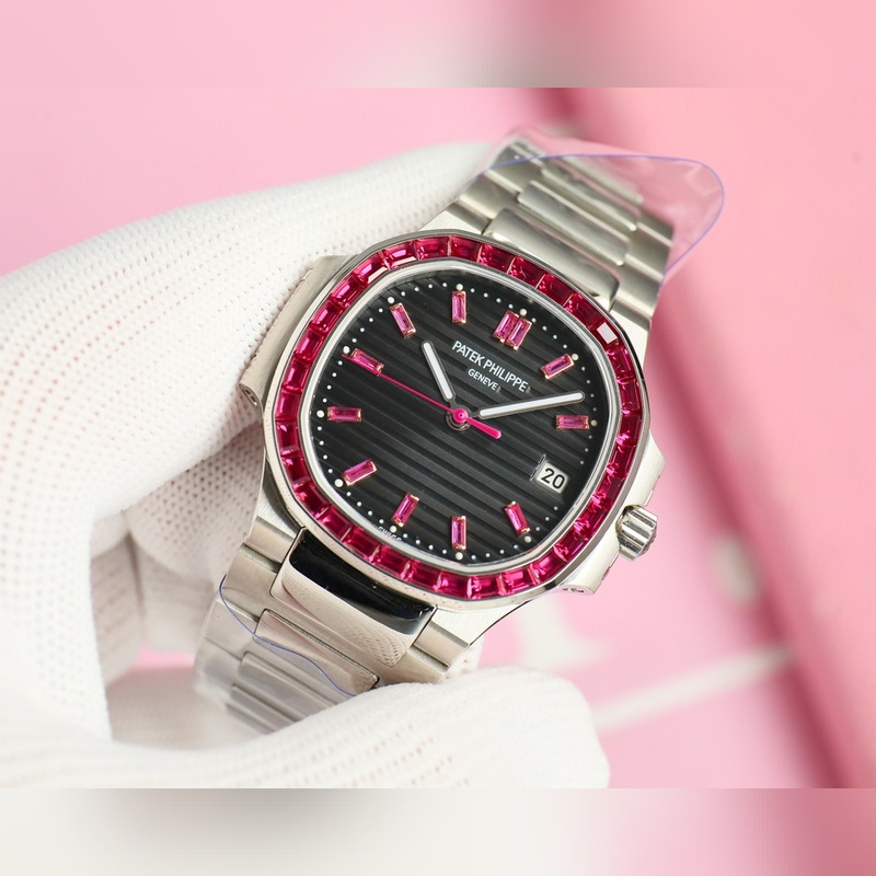 Patek Philippe Nautilus GR Factory 2025 Hidden Model Women's Replica Watch-5