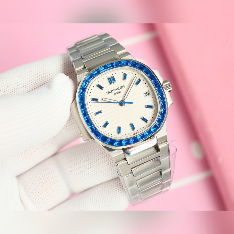 Patek Philippe Nautilus GR Factory 2025 Hidden Model Women's Replica Watch-4