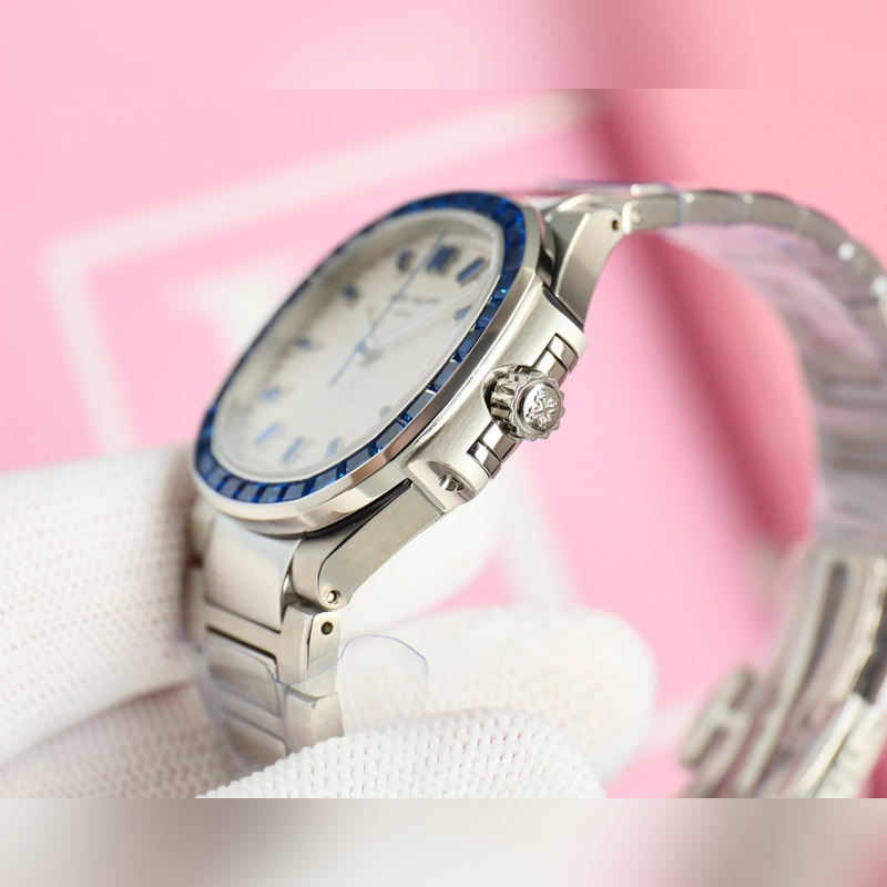Patek Philippe Nautilus GR Factory 2025 Hidden Model Women's Replica Watch-5