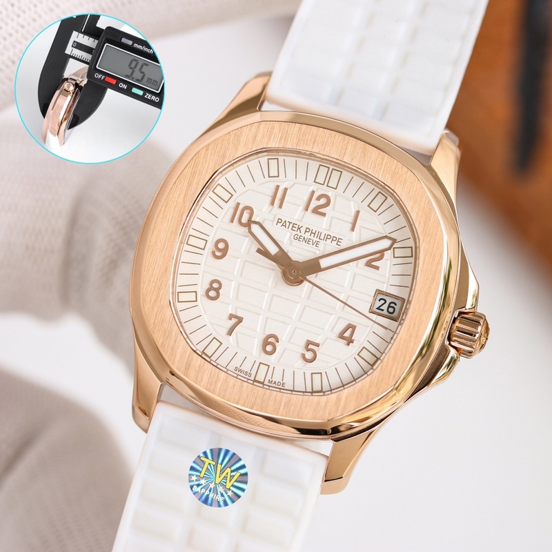 S Launches Patek Philippe AQUANAUT Women's Mechanical Series Best Replica Quality-2