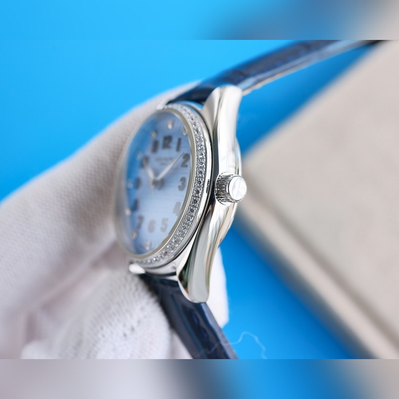 Patek Philippe Nautilus Series Fashion Women's Replica Watch Elegant Three-Hand Design-6