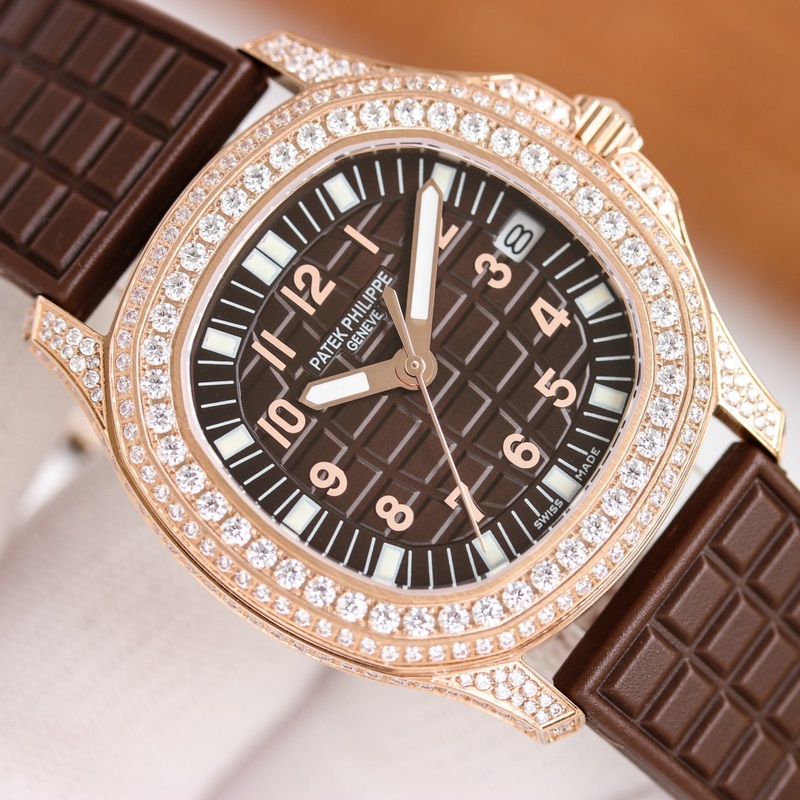Patek Philippe Aquanaut Series Women's Mechanical Replica Watch New Era of Authentic Quality-3