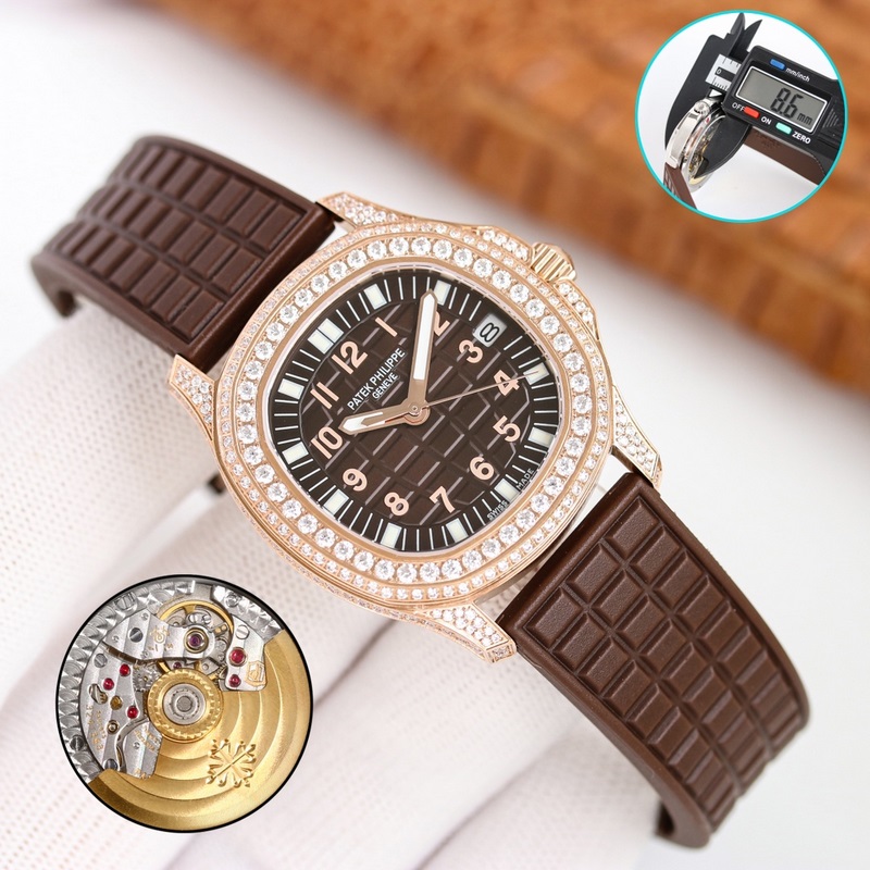 Patek Philippe Aquanaut Series Women's Mechanical Replica Watch New Era of Authentic Quality-4