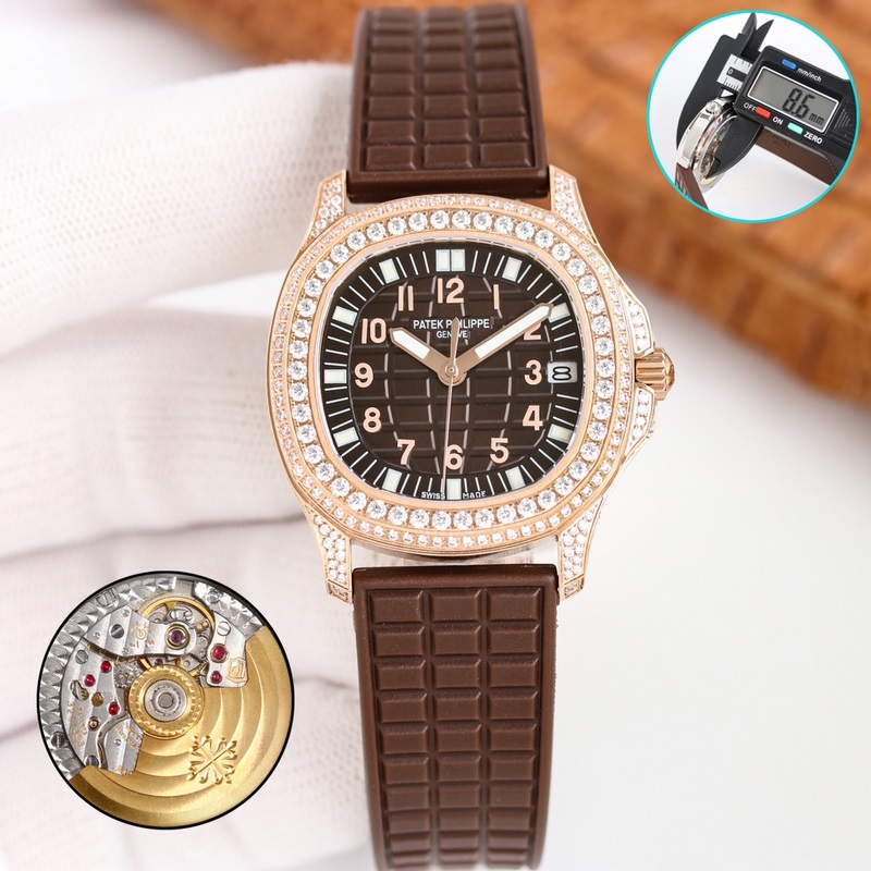 Patek Philippe Aquanaut Series Women's Mechanical Replica Watch New Era of Authentic Quality-6