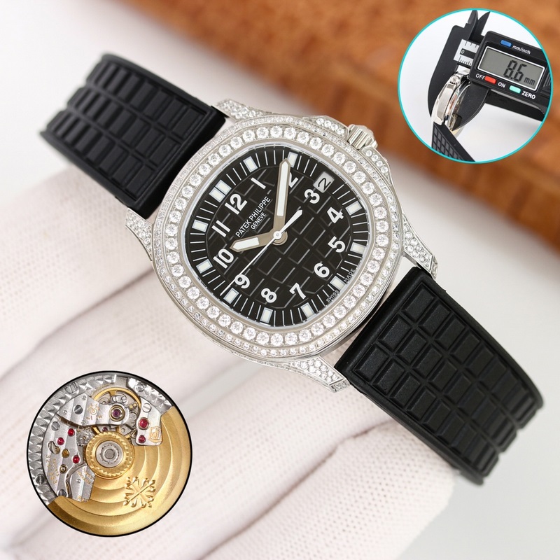 Patek Philippe Aquanaut Mechanical Women's Replica Watch A New Era of Authenticity-2