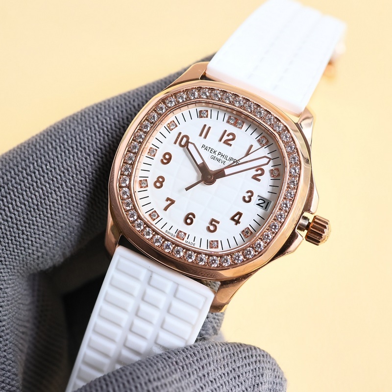 Patek Philippe Aquanaut Series Women's Mechanical Replica Watch New Release with Quality Features-1