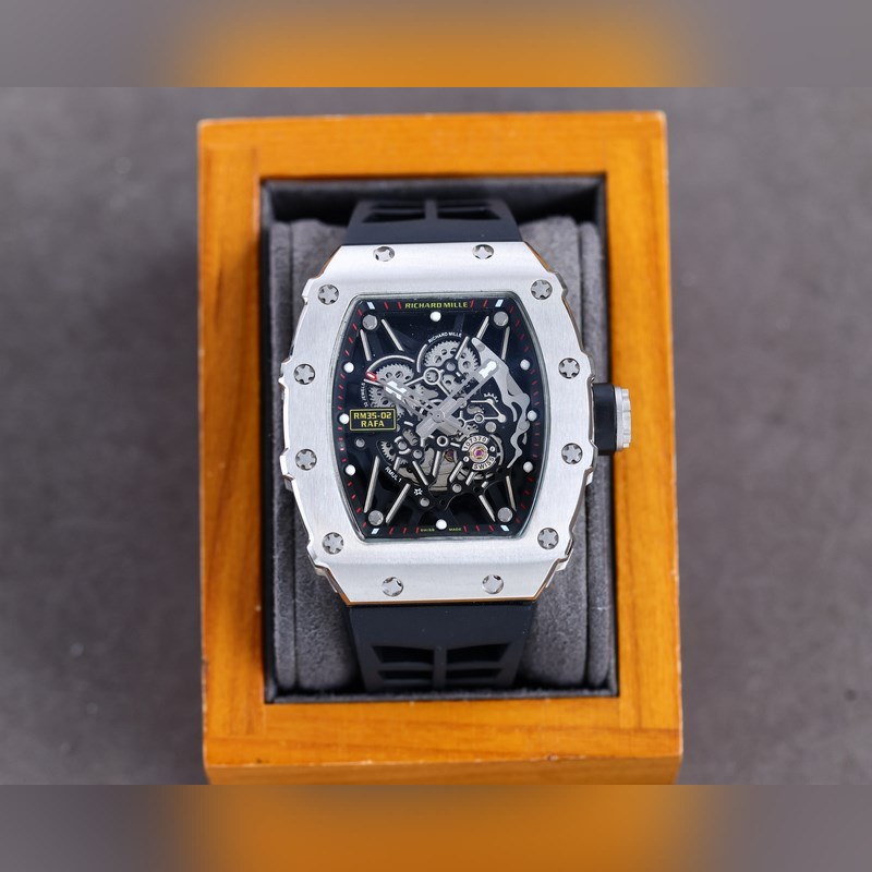 Richard Mille RM35-02 Automatic Lightweight Replica Watch with High-Quality Mechanics-2