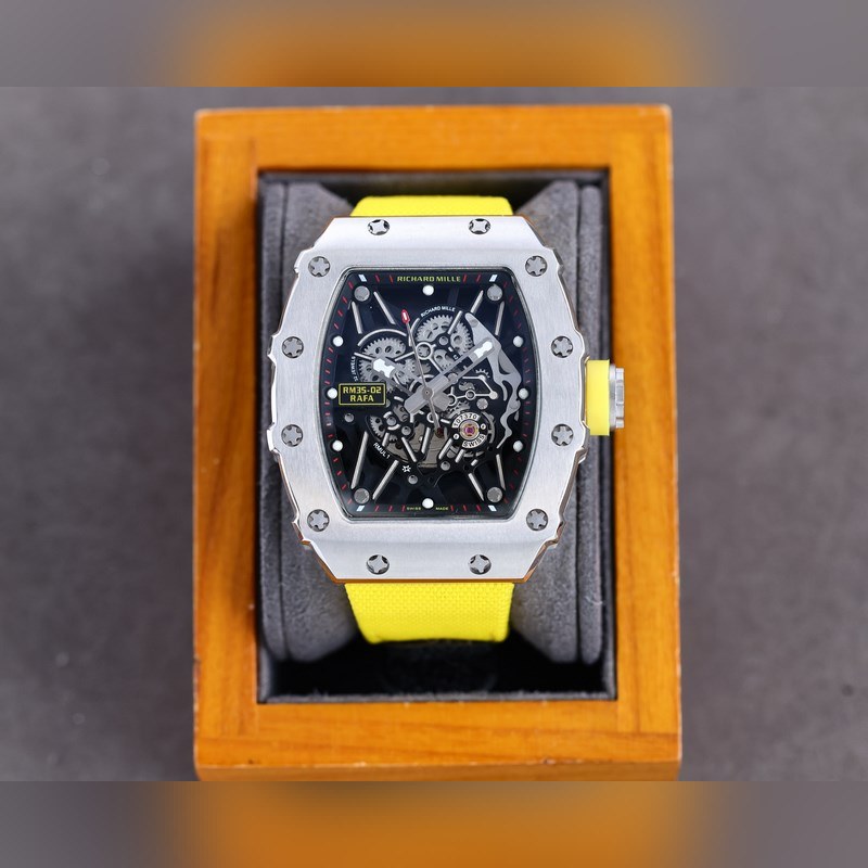 Richard Mille RM35-02 Automatic Lightweight Replica Watch with High-Quality Mechanics-3
