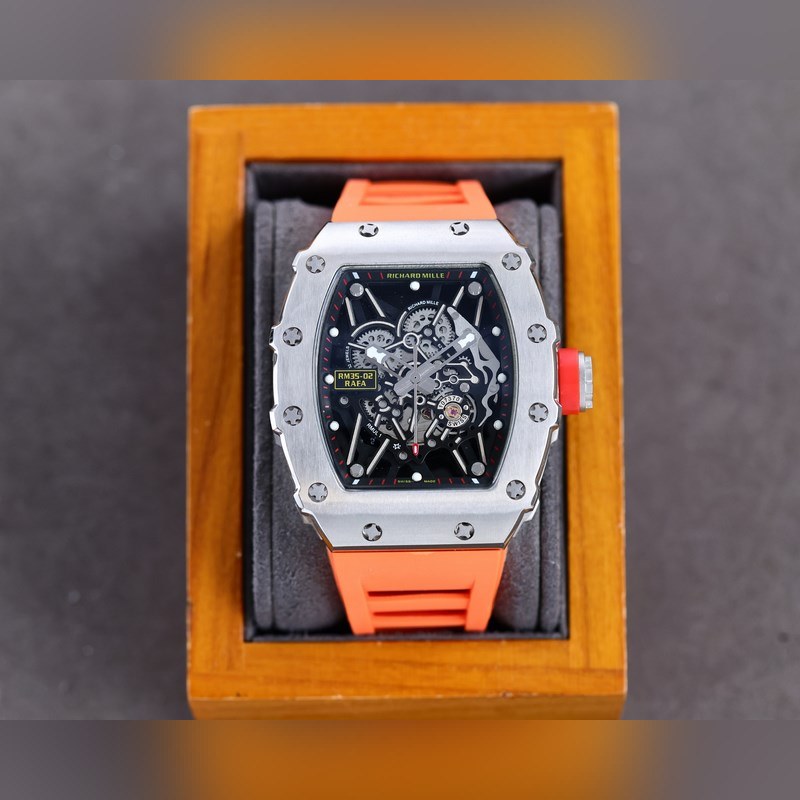 Richard Mille RM35-02 Automatic Lightweight Replica Watch with High-Quality Mechanics-4