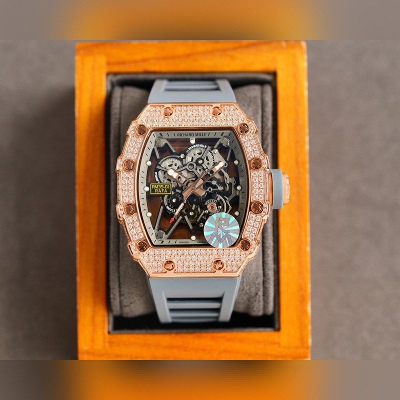 Richard Mille RM 035 America 5 Luxury Replica Watch with High-Performance Movement-4