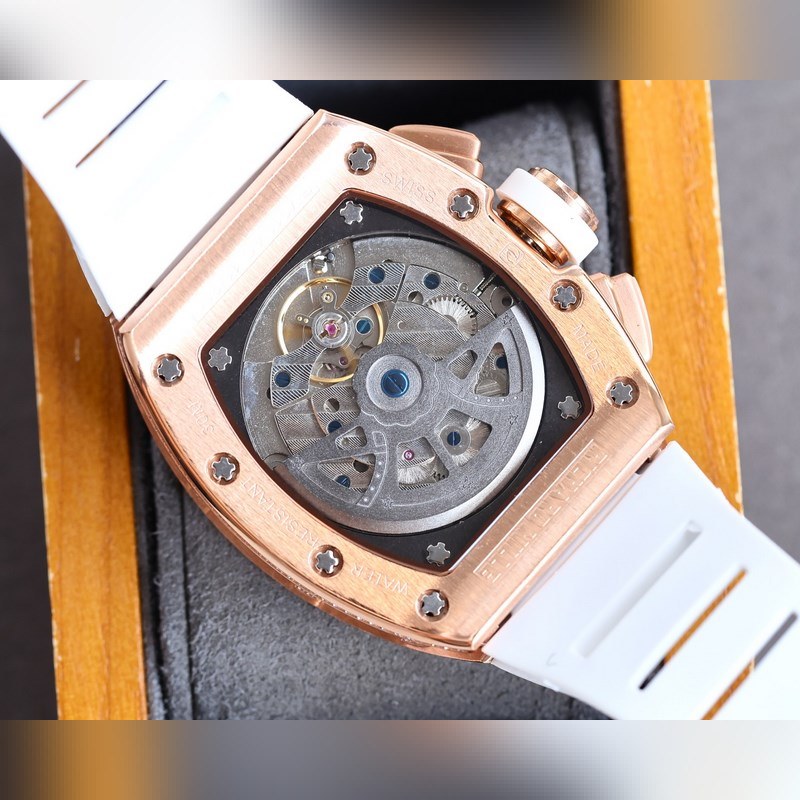 Richard Mille RM-011 Diamond-Studded Multifunctional Replica Watch-7