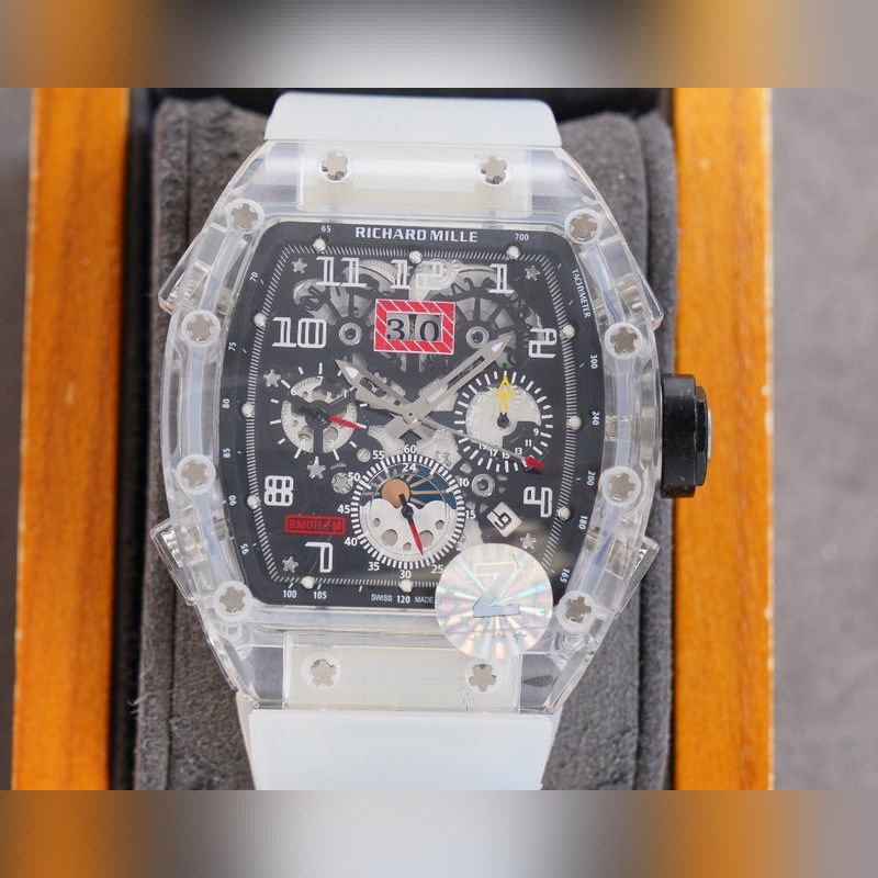 Richard Mille RM56-01 Sapphire Case Replica Watch-3