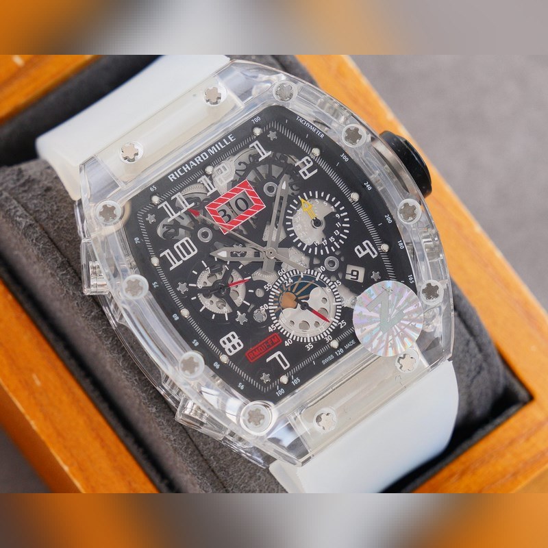 Richard Mille RM56-01 Sapphire Case Replica Watch-4