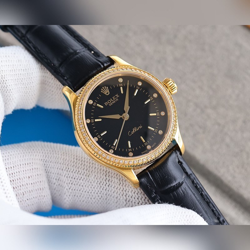 ROLEX Cellini Women's Replica Watch Elegant Quality Timepiece-2