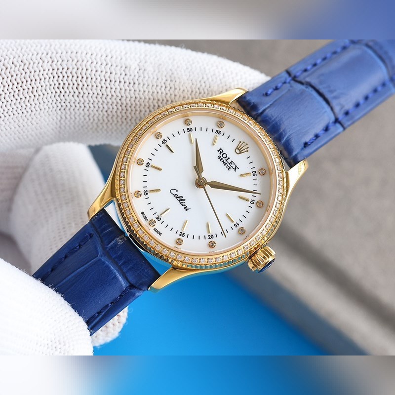 ROLEX Cellini Women's Replica Watch Elegant Quality Timepiece-3