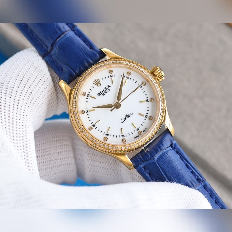 ROLEX Cellini Women's Replica Watch Elegant Quality Timepiece-5