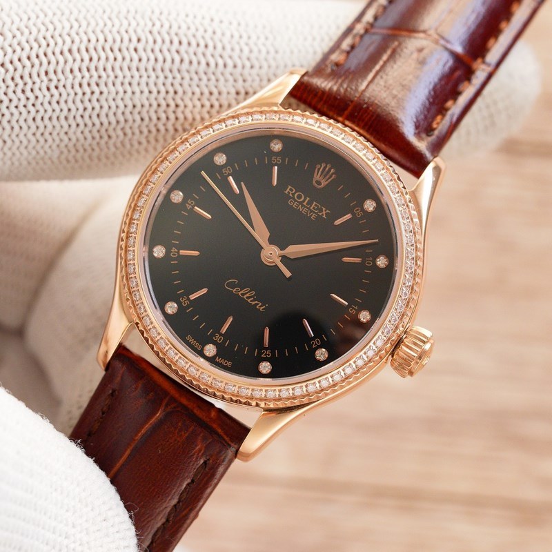 Rolex Cellini Women's Replica Watch Luxury Timepiece-2