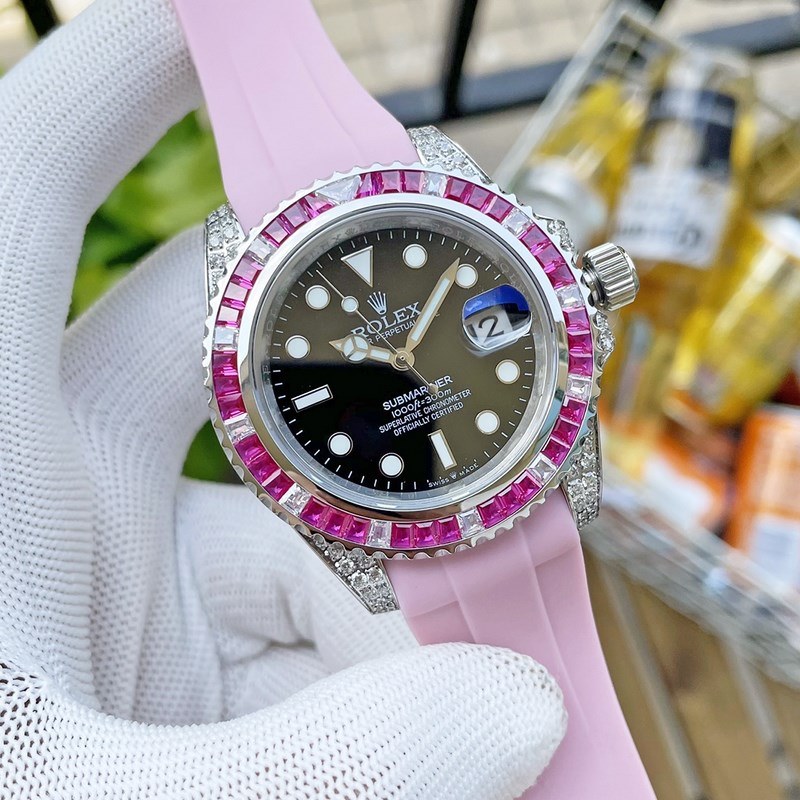 Rolex Submariner Custom Luxurious Diver Replica Watch-5