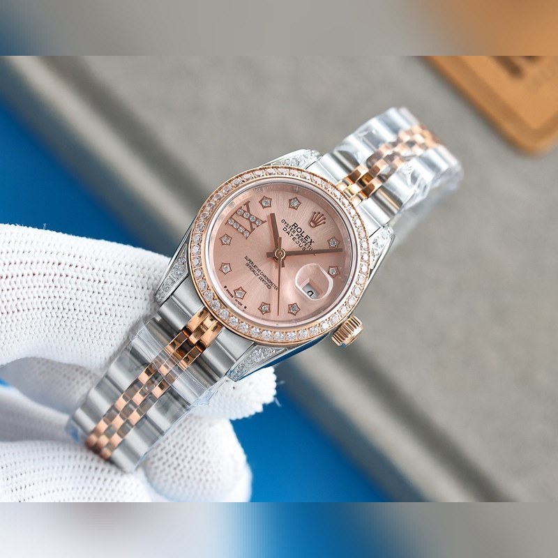 Rolex Women's 28mm Datejust Replica Watch Quality Timepiece-3