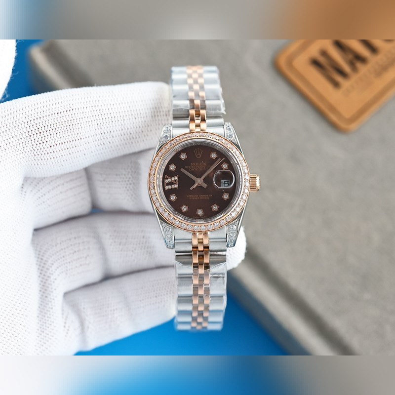 Rolex Women's 28mm Datejust Replica Watch Quality Timepiece-5