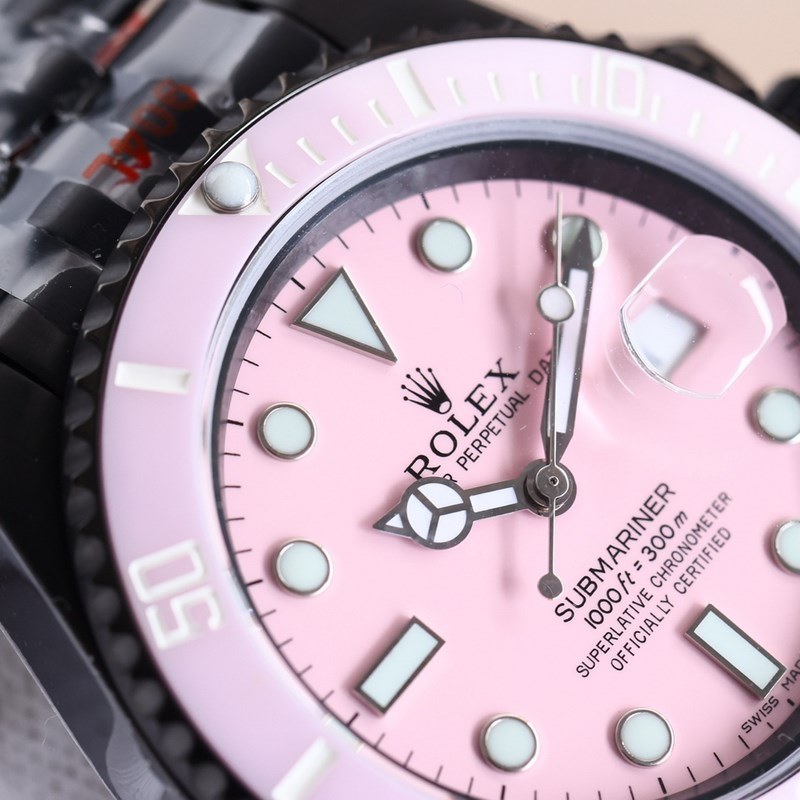 BLAKEN Rolex Submariner Green Black Carbon Upgrade 5-Group Black Steel Band-6