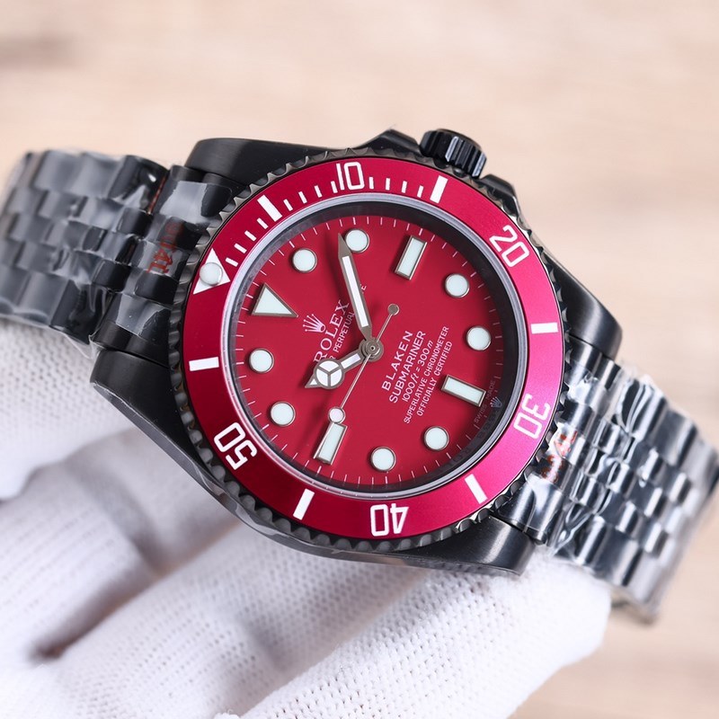 Rolex Submariner Black Ceramic Limited Edition with Black Steel Strap-5