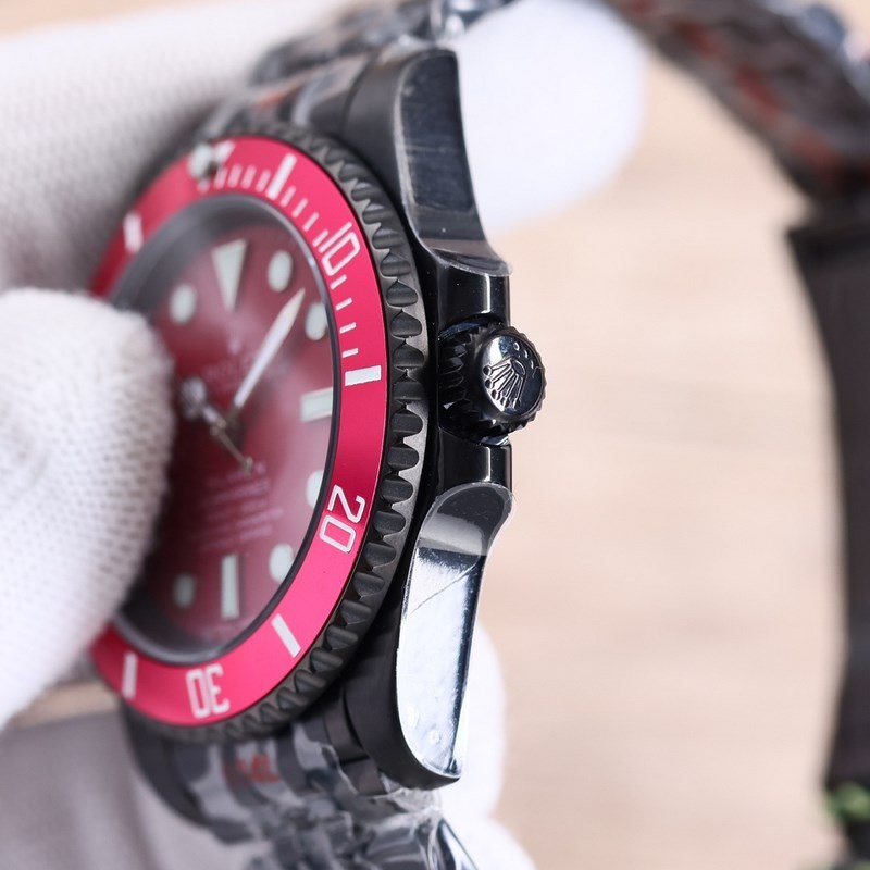 Rolex Submariner Black Ceramic Limited Edition with Black Steel Strap-6