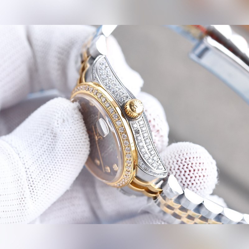 ROLEX Oyster Perpetual Datejust 31 with Premium Natural Diamonds-8