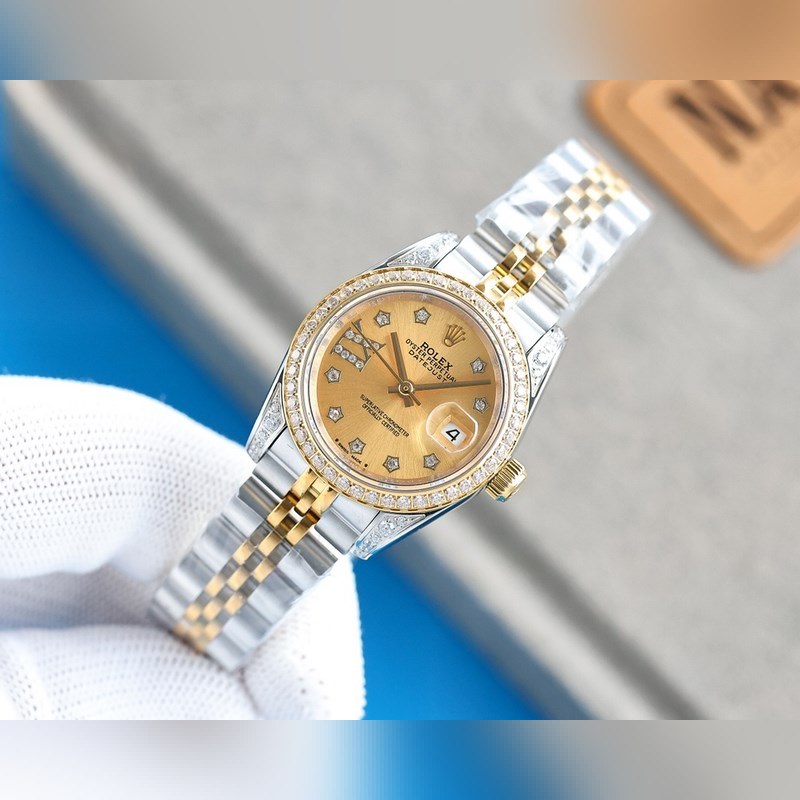 Rolex Lady Datejust 28mm Replica Watch Luxury Timepiece-4