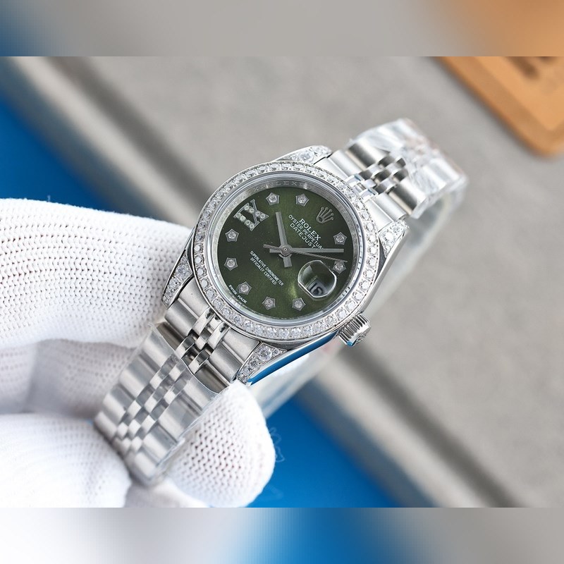 Rolex Day-Date 28mm Women's Replica Watch Luxurious Timepiece-4