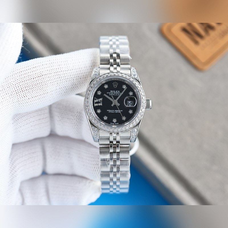 Rolex Day-Date 28mm Women's Replica Watch Luxurious Timepiece-5