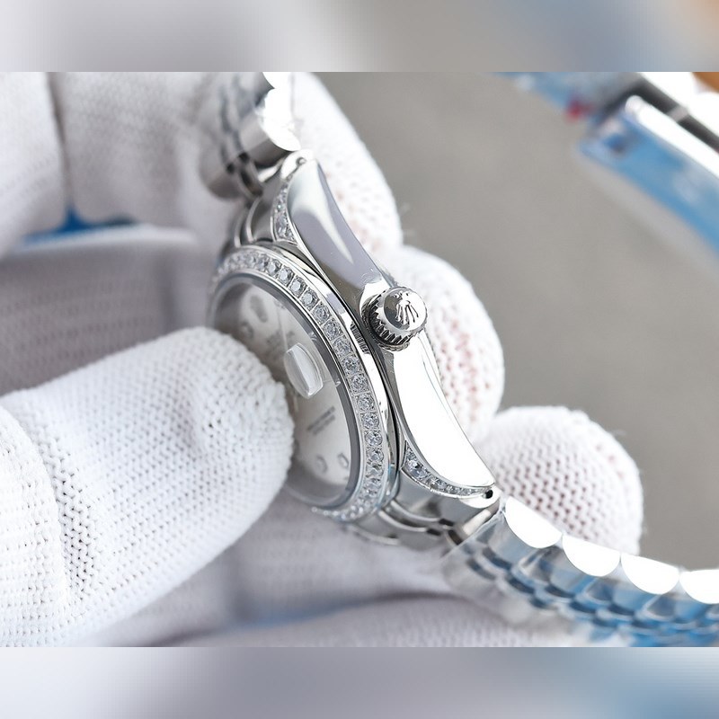 Rolex Day-Date 28mm Women's Replica Watch Luxurious Timepiece-8