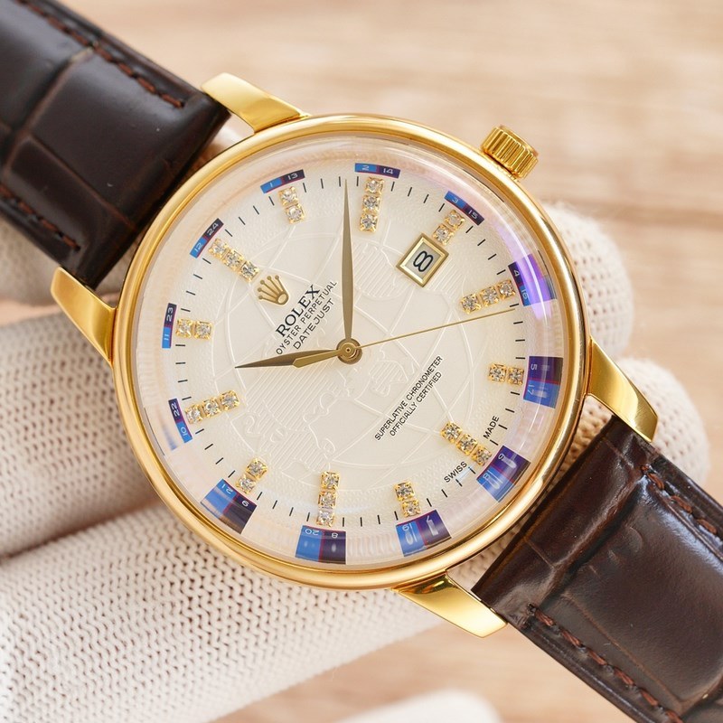 ROLEX Cellini Men's Replica Watch Elegant Luxury Timepiece-4