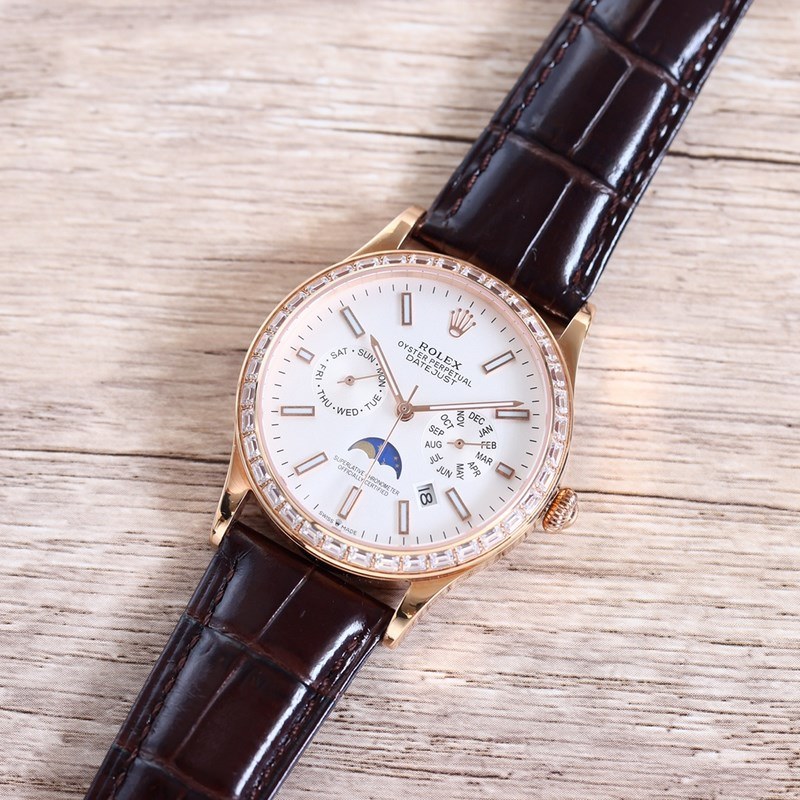 ROLEX Cellini Multi-Function Replica Watch Premium Quality-5