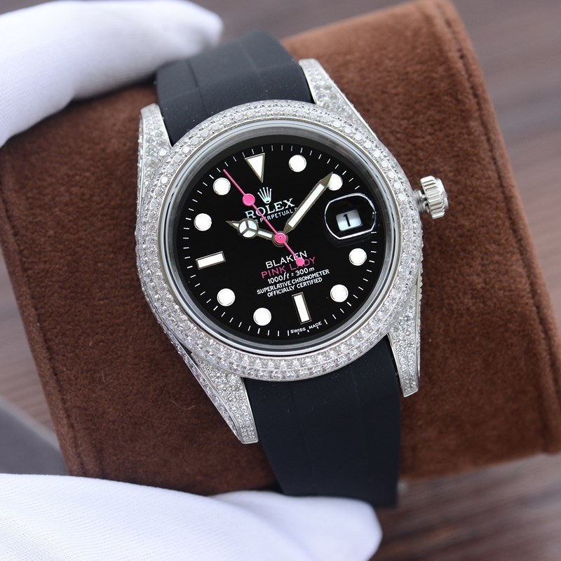 Rolex Submariner Full Diamond Edition Luxury Diver Replica Watch-2