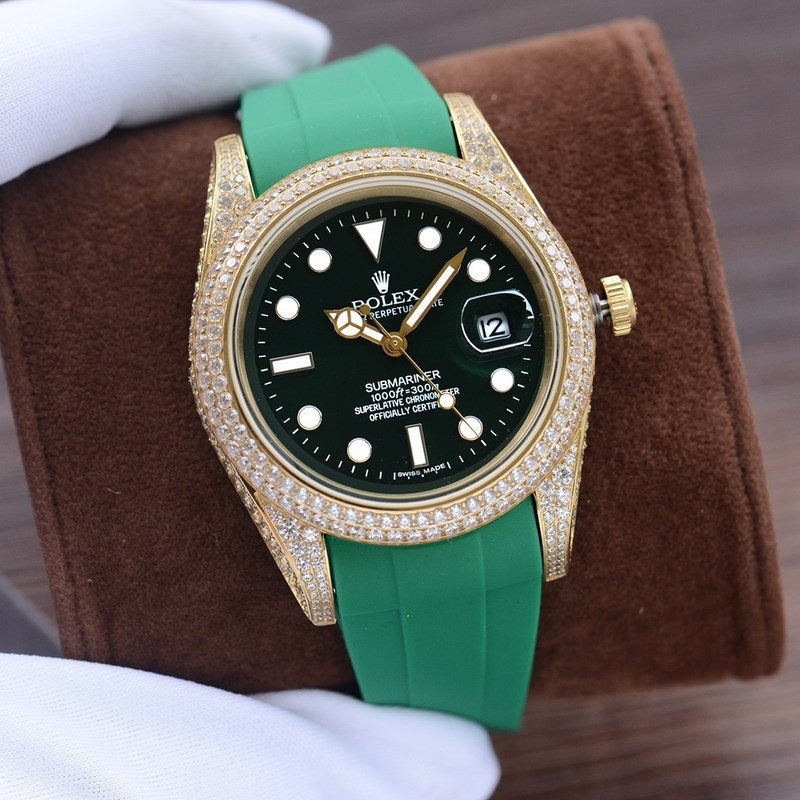Rolex Submariner Full Diamond Edition Luxury Quality Replica Watch-5