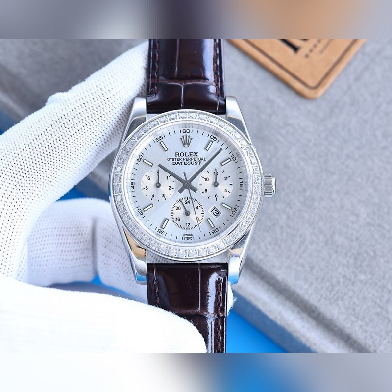 Rolex Oyster Perpetual Datejust 41mm Stainless Steel Luxury Replica Watch-2