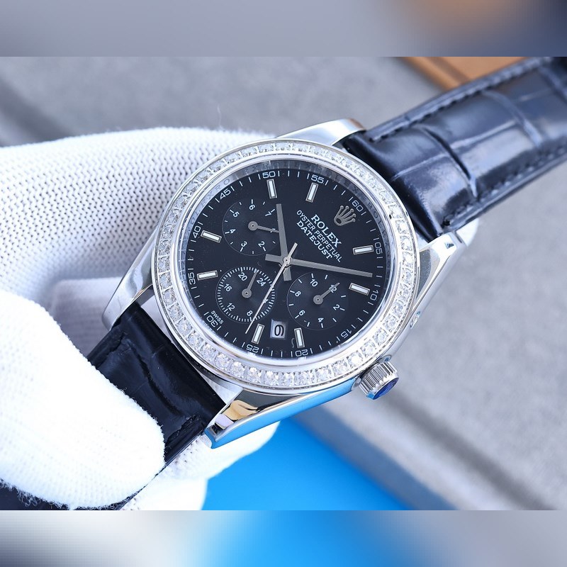 Rolex Oyster Perpetual Datejust 41mm Stainless Steel Luxury Replica Watch-3