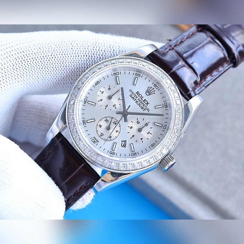 Rolex Oyster Perpetual Datejust 41mm Stainless Steel Luxury Replica Watch-5