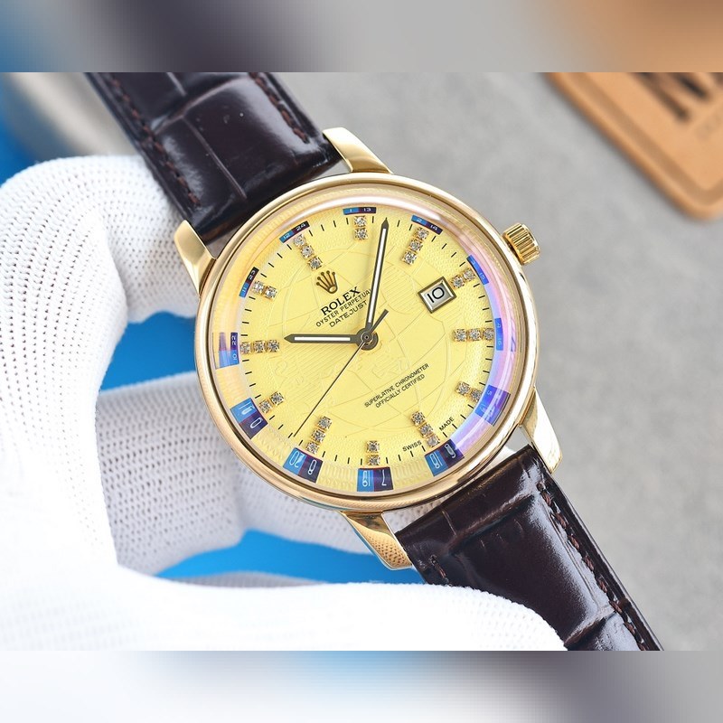 ROLEX Cellini Men's Replica Watch 42mm Elegant Timepiece-2