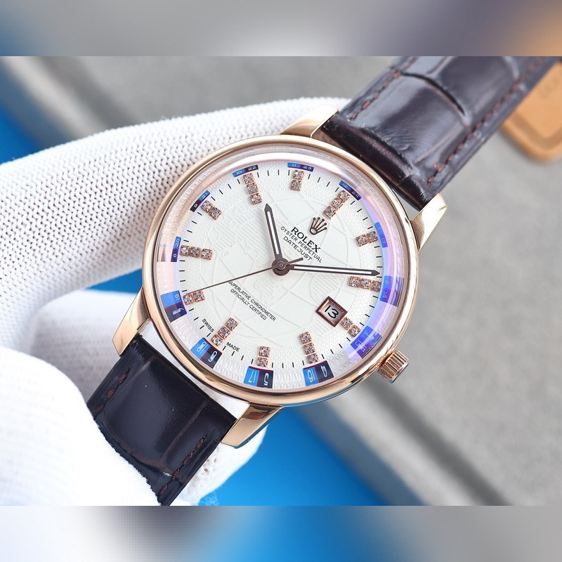 ROLEX Cellini Men's Replica Watch 42mm Elegant Timepiece-3