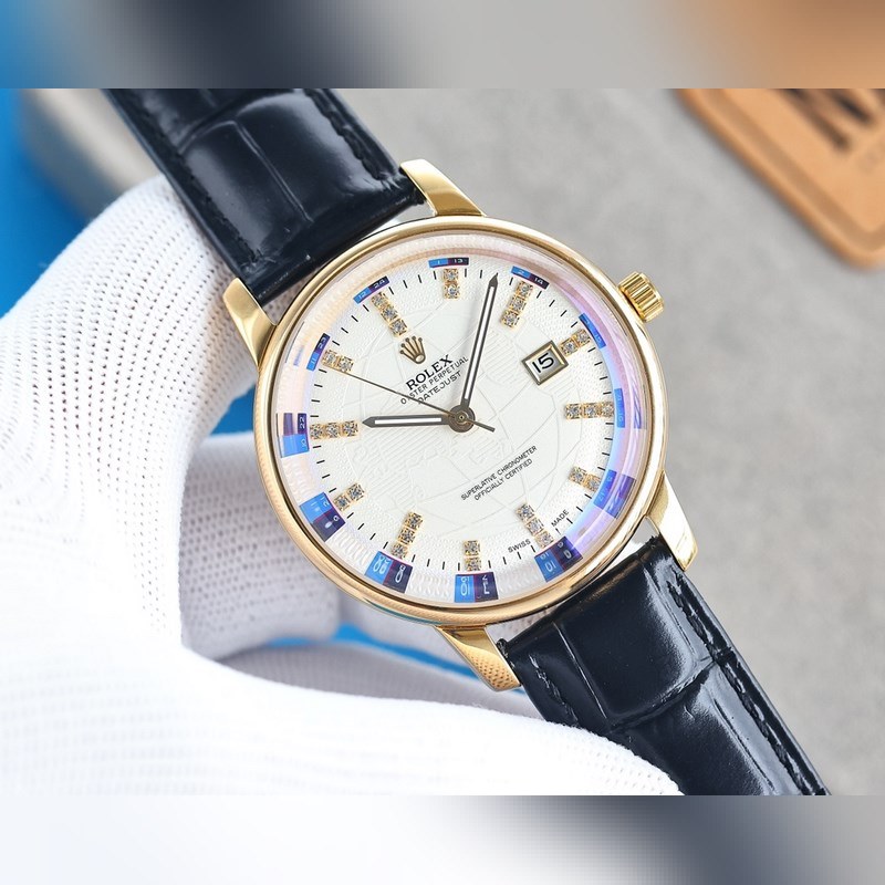 ROLEX Cellini Men's Replica Watch 42mm Elegant Timepiece-6