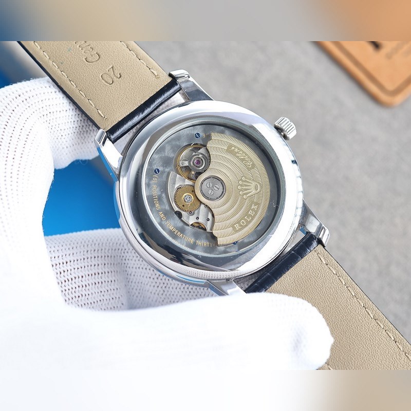 ROLEX Cellini 42mm Men's Replica Watch Elegant Craftsmanship-7