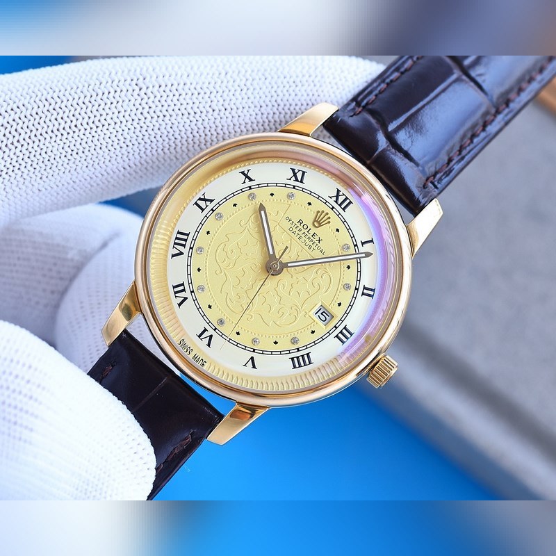 ROLEX Cellini Men's Replica Watch Premium Quality Swiss Timepiece-5