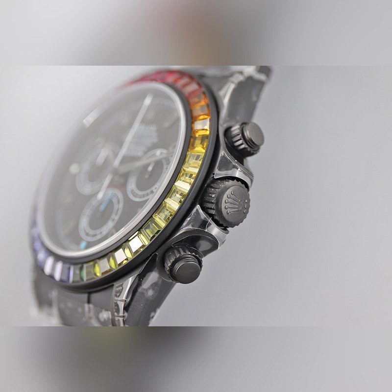 Rolex Daytona Ice Blue Limited Edition 18K Gold Luxury Replica Watch-3