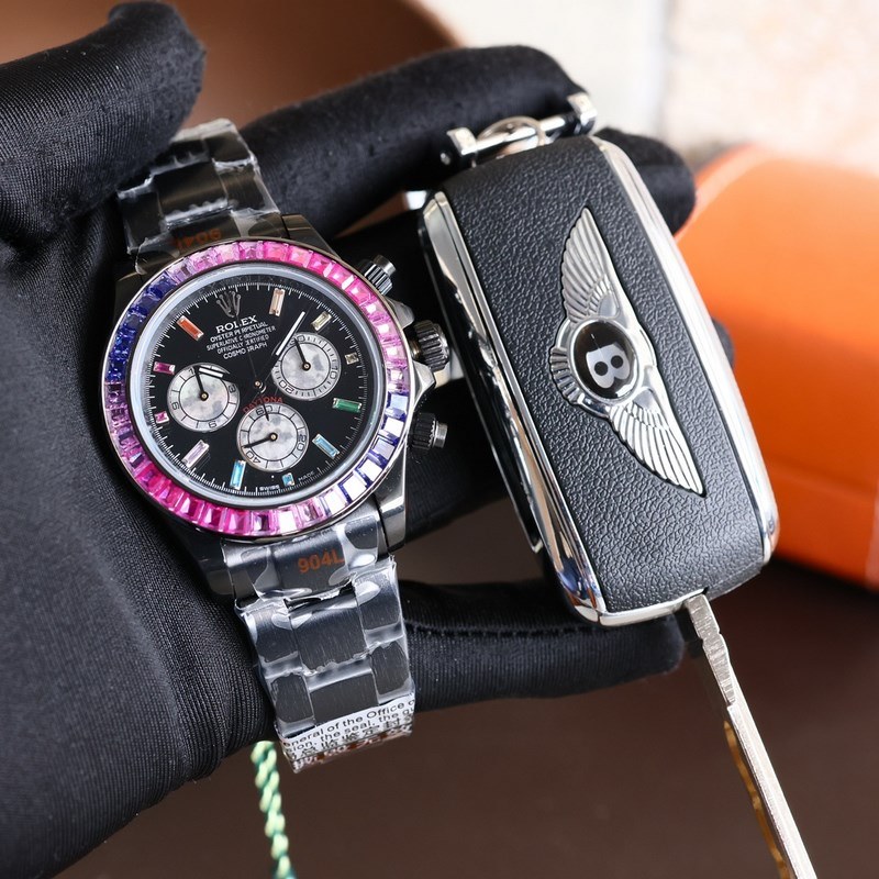 Rolex Daytona Rainbow Diamond Third Generation Exceptional Quality-6
