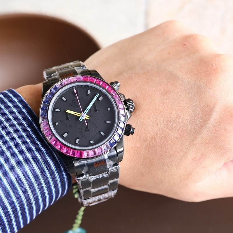 Rolex Daytona Rainbow Diamond Third Generation-7